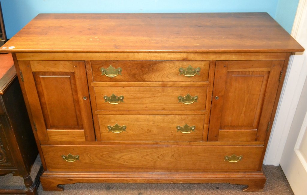 Stickley Server: Stickley server Measuring 36"H x 52"W x 20.5"D