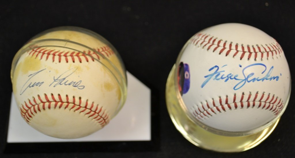 Two Autographed Baseballs (1 of 3)