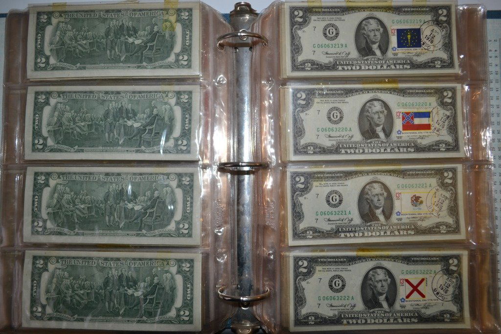 Liberty Bell $2 State Flag Stamp Collection (1 of 5)