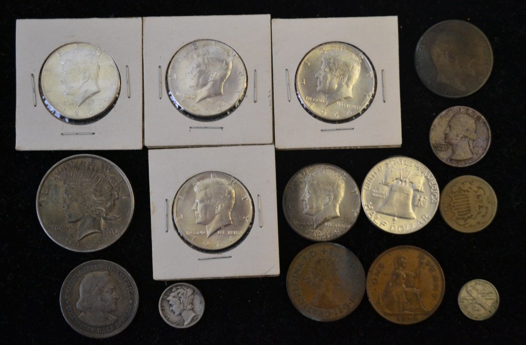 Collection of Silver Coins (1 of 3)