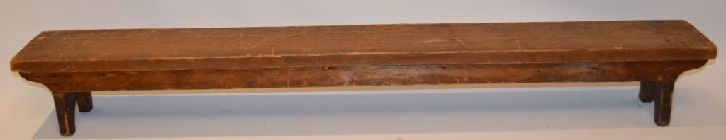 19th Century 4 Foot Child's Bench (1 of 2)
