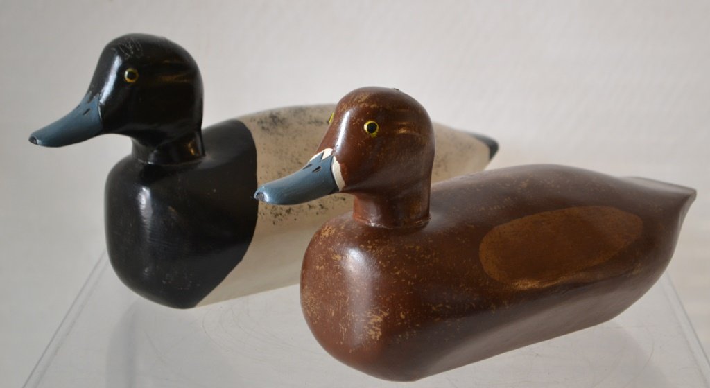 Two Gordon Wilson Duck Decoys; Wrightsville (1 of 5)