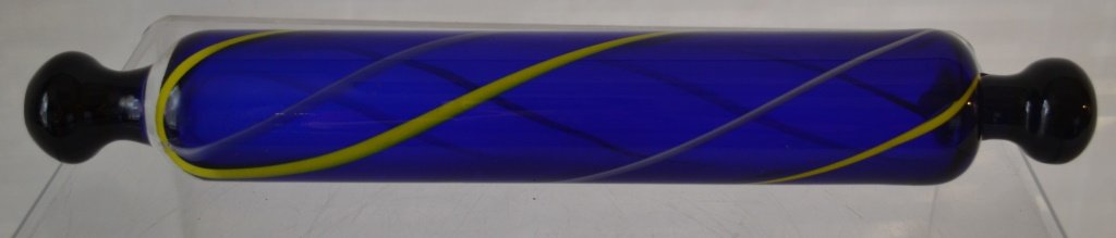 Victorian Candy Stripe Glass Rolling Pin (1 of 2)