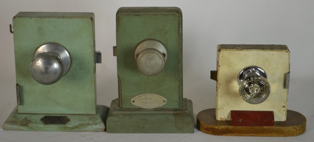 Three Early 20th C Door Knob Hardware Displays (1 of 5)