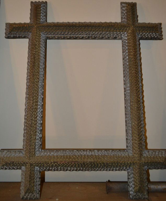 Large Tramp Art Picture Frame (1 of 1)