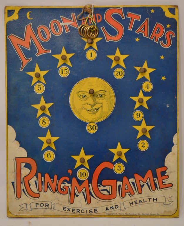 Cardstock Moon and Stars Ring Toss Game (1 of 1)