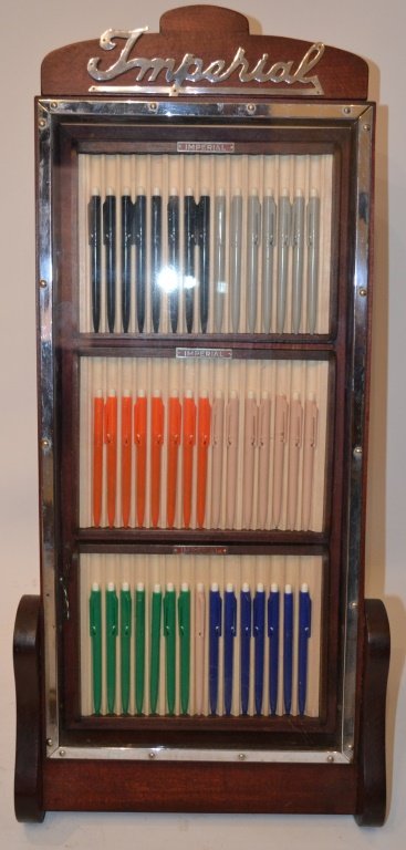 Imperial Pen Store Display in Wood (1 of 2)