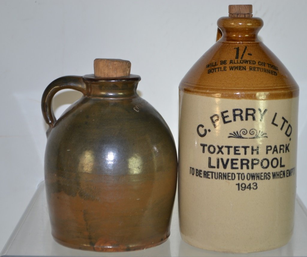Two Early Stoneware Jugs (1 of 5)