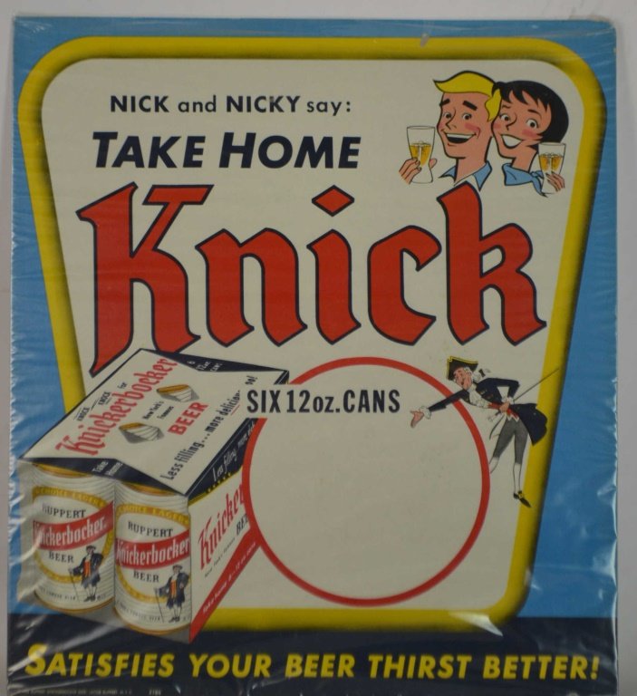 Nick and Nickie Knickerbocker Beer Sign (1 of 1)