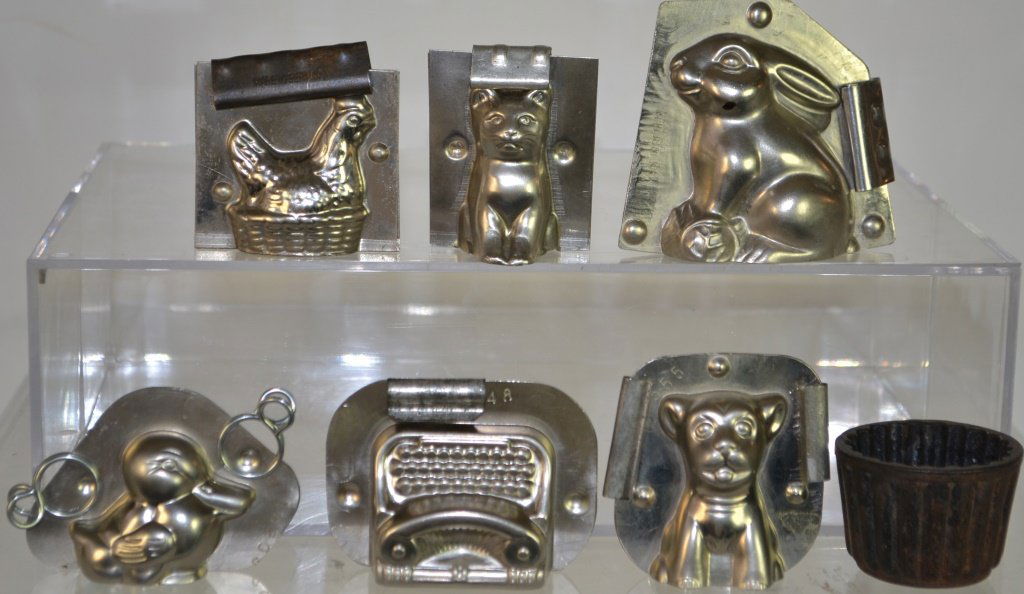 Seven Small Confectionary Molds (1 of 1)