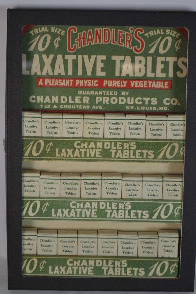 Chandler's Laxative Tablets Display (1 of 1)