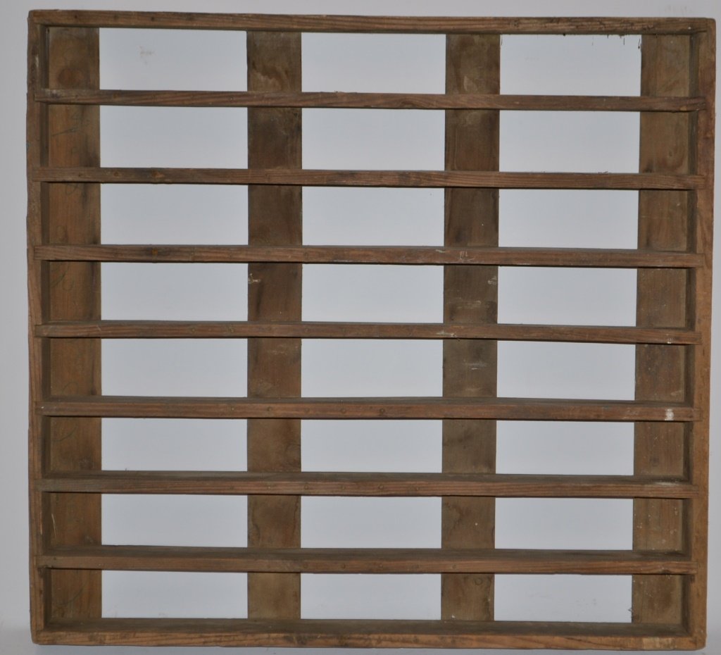 Primitive Shelf with 8 Shelves (1 of 2)