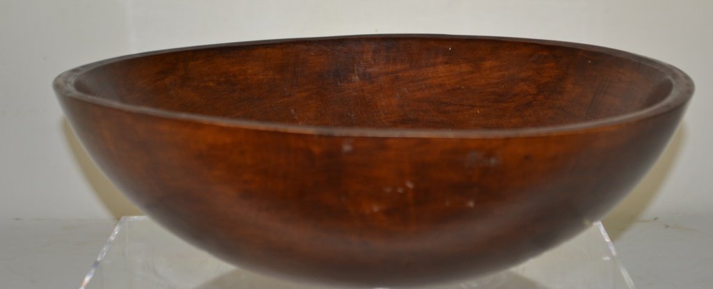 Large Wooden Bowl (1 of 2)
