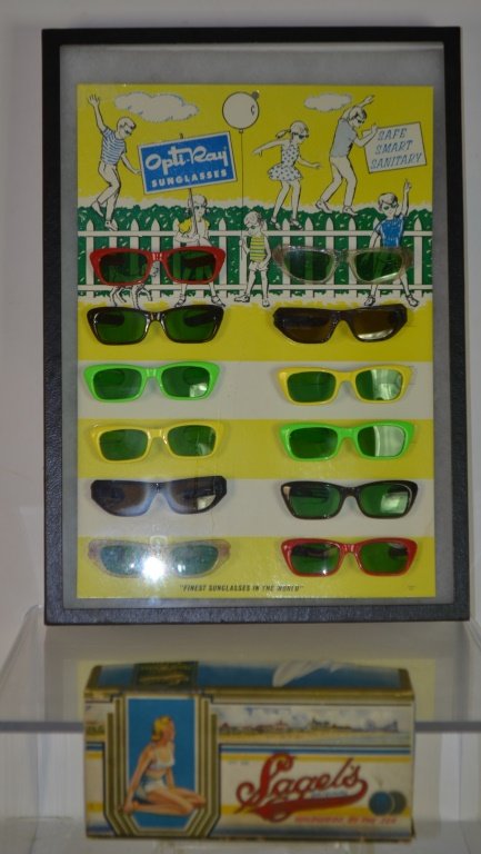 Mid Century Opti-Ray Sunglasses Store Display (1 of 2)