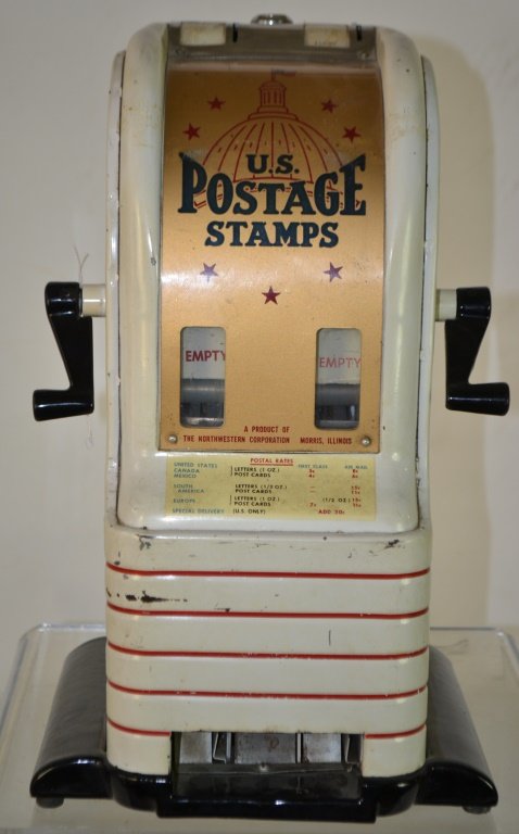 North Western U.S. Postage Stamp Dispenser (1 of 4)