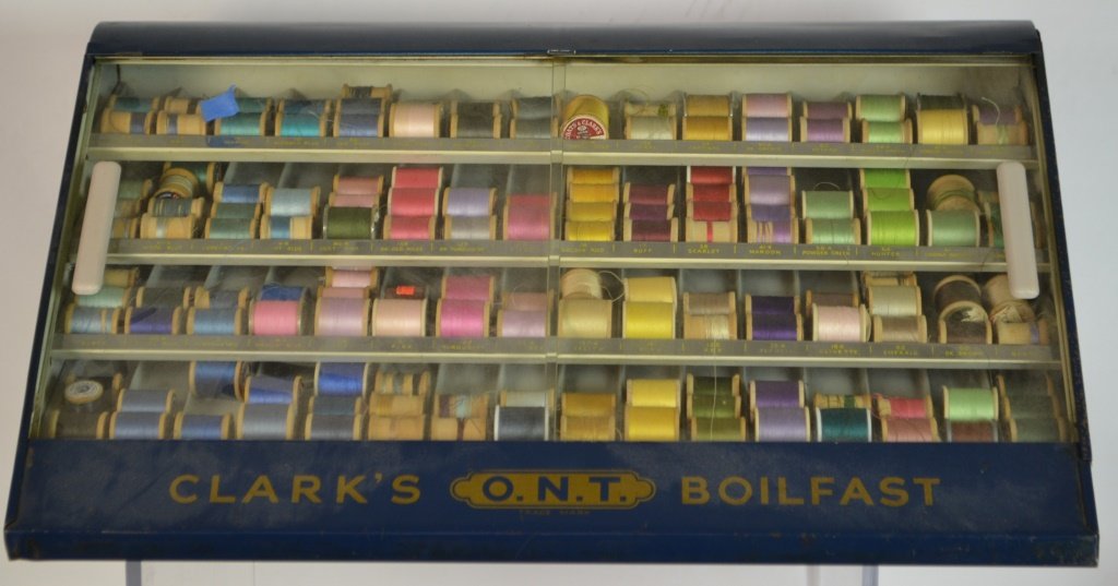 Clark's ONT Tin Litho Counter Top Store Display (1 of 6)