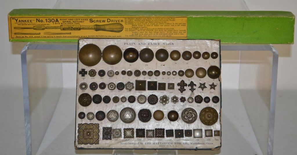 Mattuck Mfg Co. Sampler Of Upholstery Nails (1 of 4)