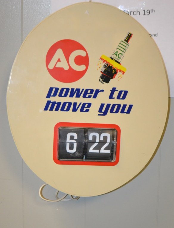 AC Acniter Spark Plug Trade Sign (1 of 2)