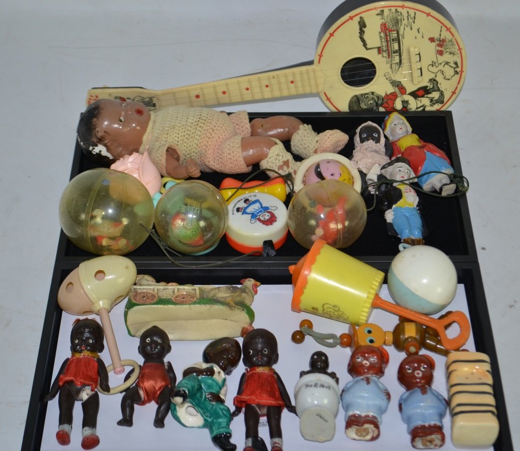 Collection of Early Black Americana & Baby Toys (1 of 5)