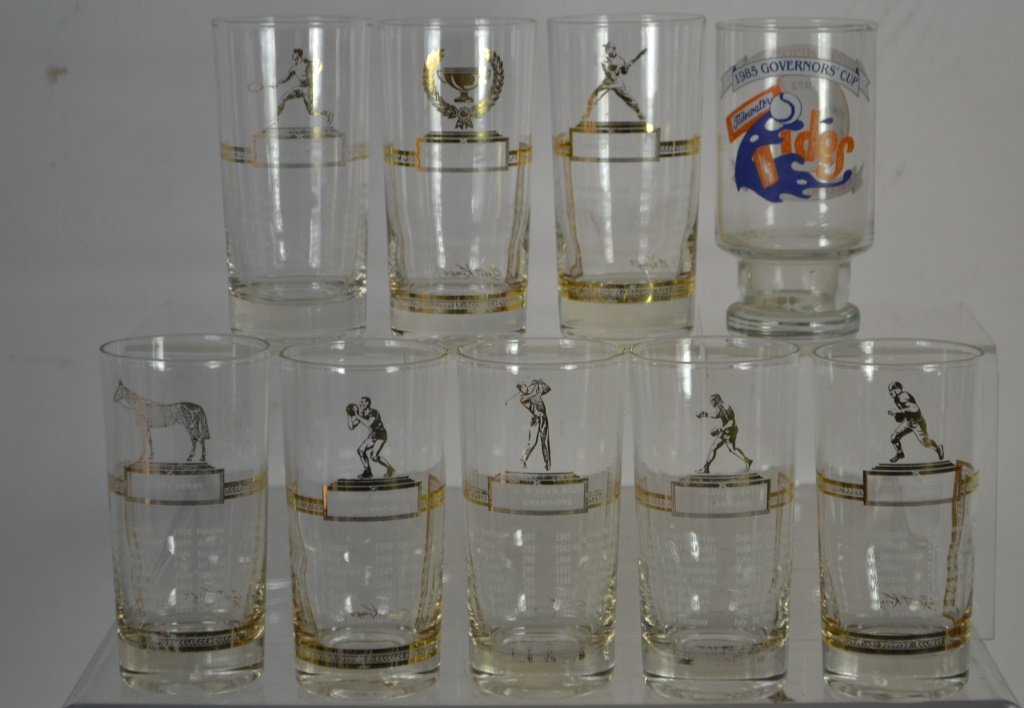 Collection Of Sport King's Collectible Glasses (1 of 6)