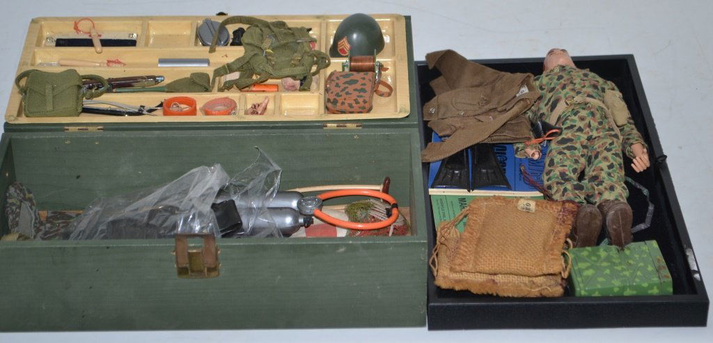 Vintage GI Joe w/ Naval & Marine Accessories (1 of 3)