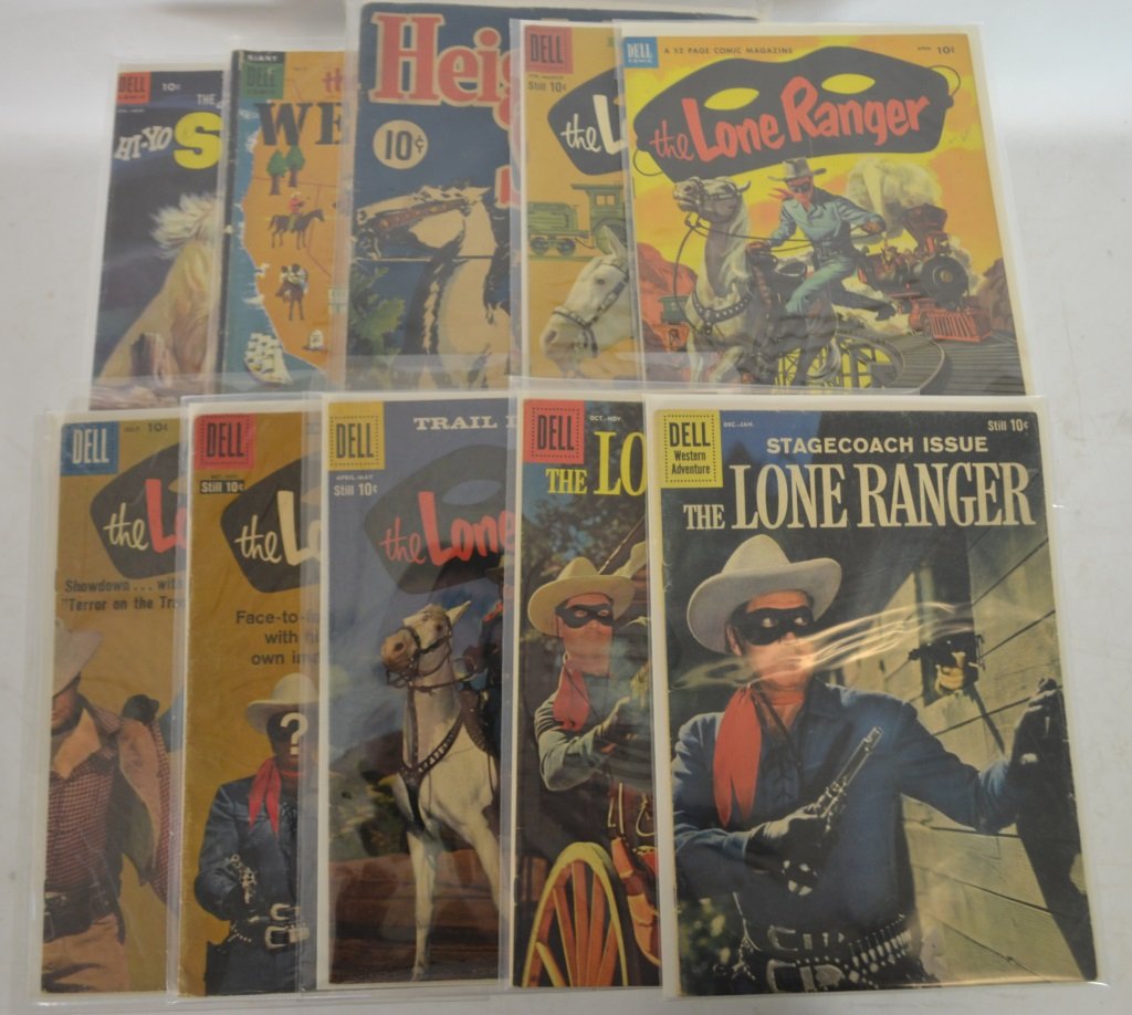 Ten Dell Comics "The Lone Ranger" (1 of 1)