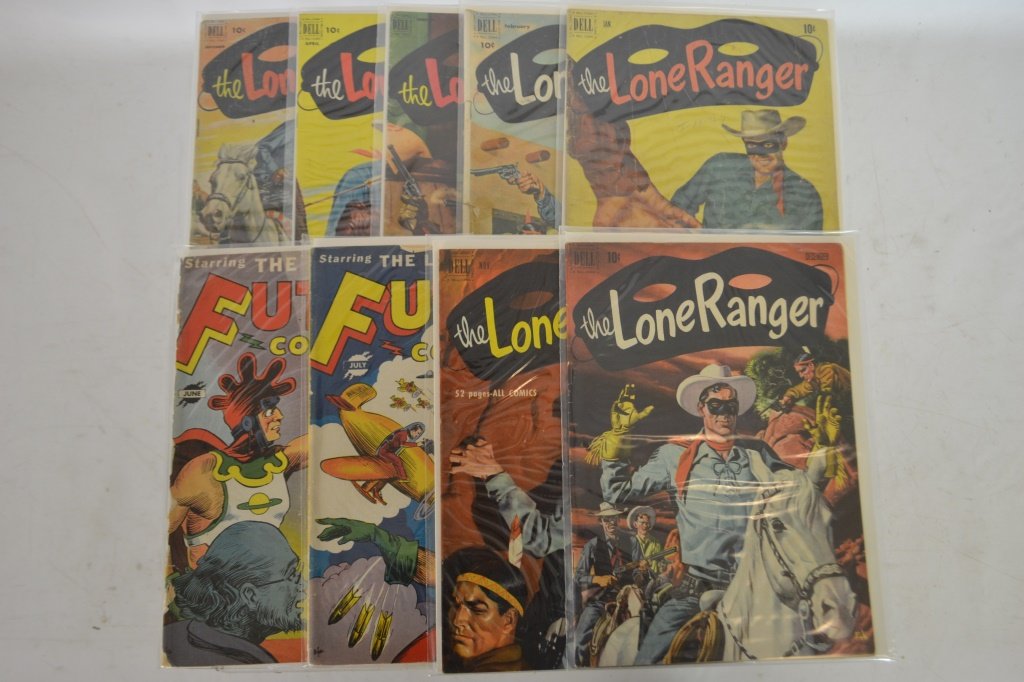 Ten Dell Comics "The Lone Ranger" (1 of 1)