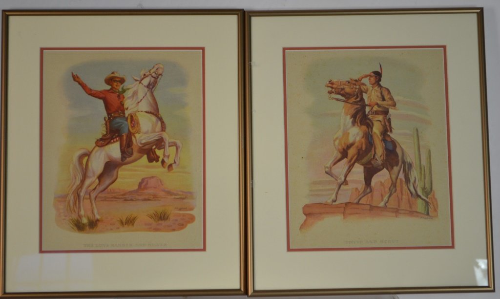Pair of Rare 1943, "Merita Bread" Colored Prints (1 of 3)