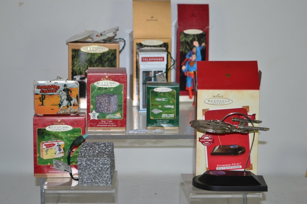 Seven Hallmark Keepsake Ornaments (1 of 7)