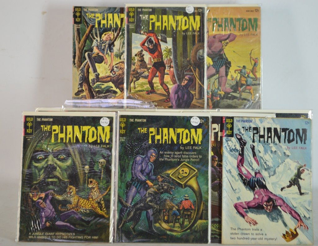Eleven Gold Key Comics " The Phantom" (1 of 3)