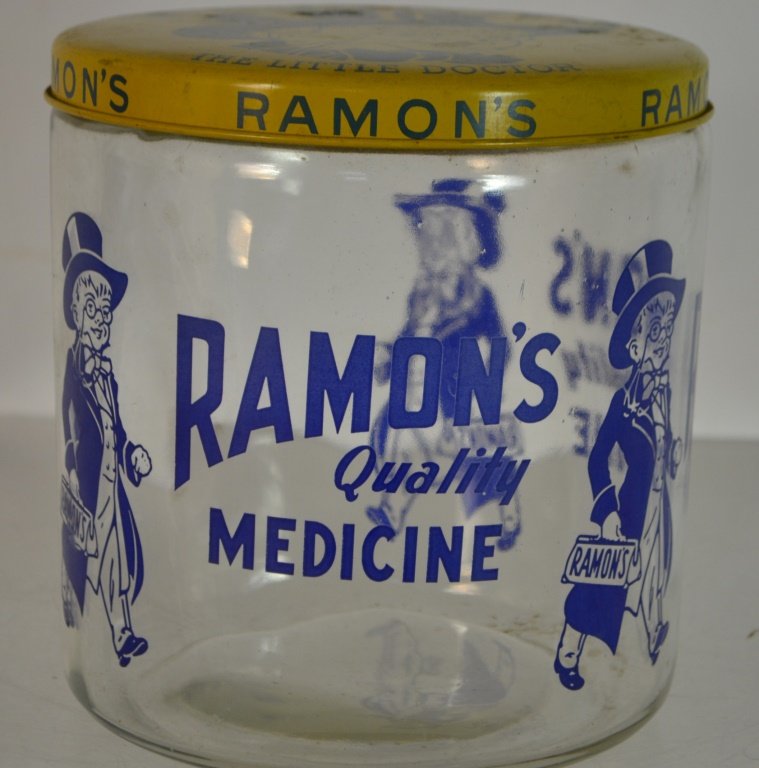 Ramon's Quality Medicine Glass Display Jar (1 of 3)