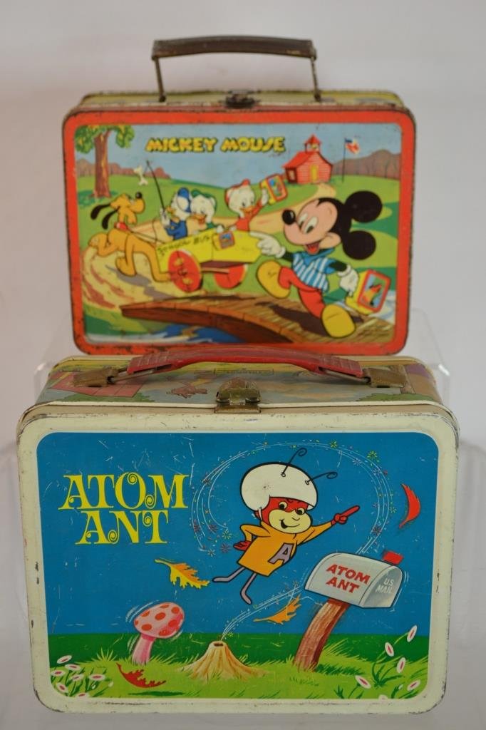 Adam Ant & Donald Duck Tin Lunch Boxes (1 of 9)