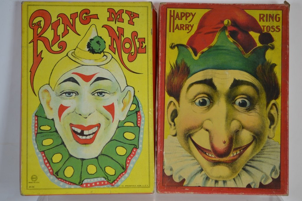 Two Early Milton Bradley Ring Toss Games (1 of 3)