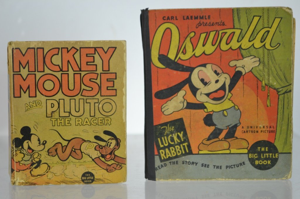 Big Little Book Mickey Mouse & Pluto & Oswald (1 of 1)