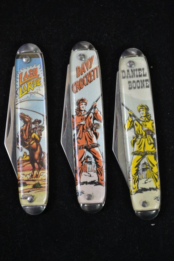 Three Vintage Novelty Pocket Knives (1 of 1)
