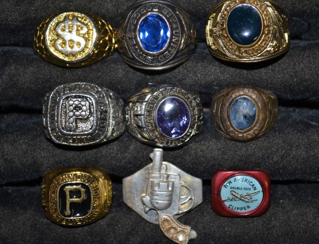 Nine Novelty Rings (1 of 1)