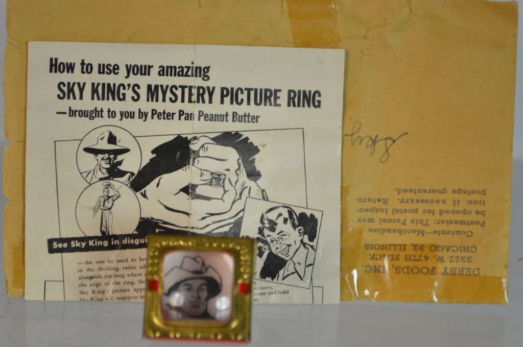 Sky King's Mystery Picture Ring (1 of 2)