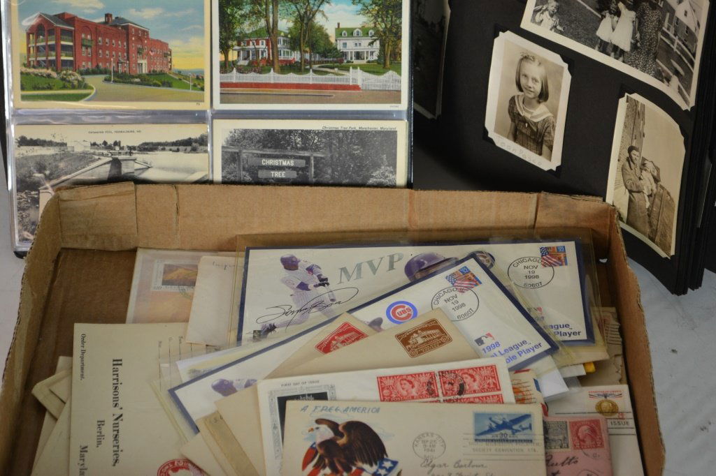 Early Photographs, Post Cards, & Letters (1 of 3)