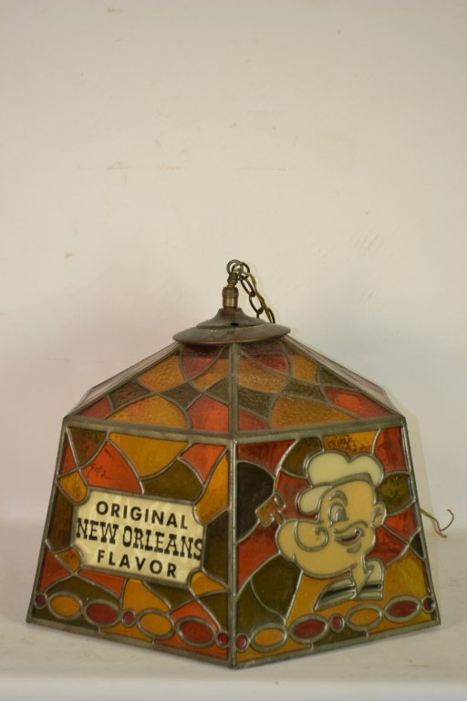 Popeye's Chicken Restaurant Lamp (1 of 3)