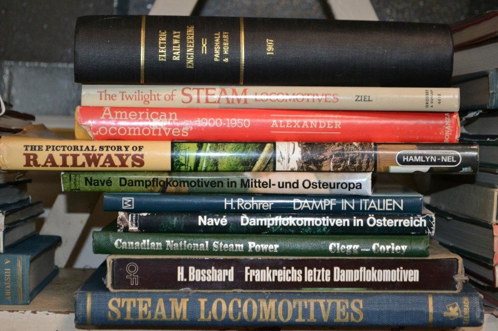 Ten Railroad & Model Train Related Books (1 of 1)