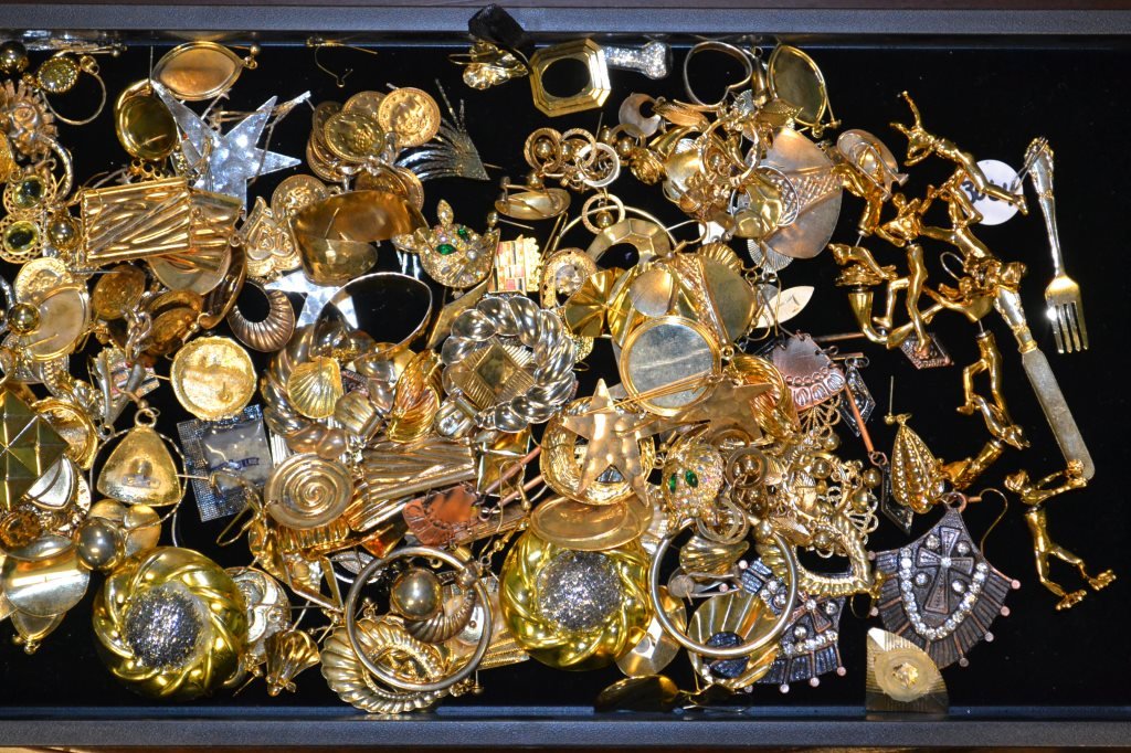 Large Grouping Of Costume Earrings (1 of 1)