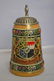 West German 1 Liter Beer Stein w/ Bavarian Coat