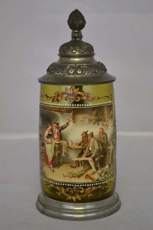 1/2 L Amber/Green Stein (1 of 7)