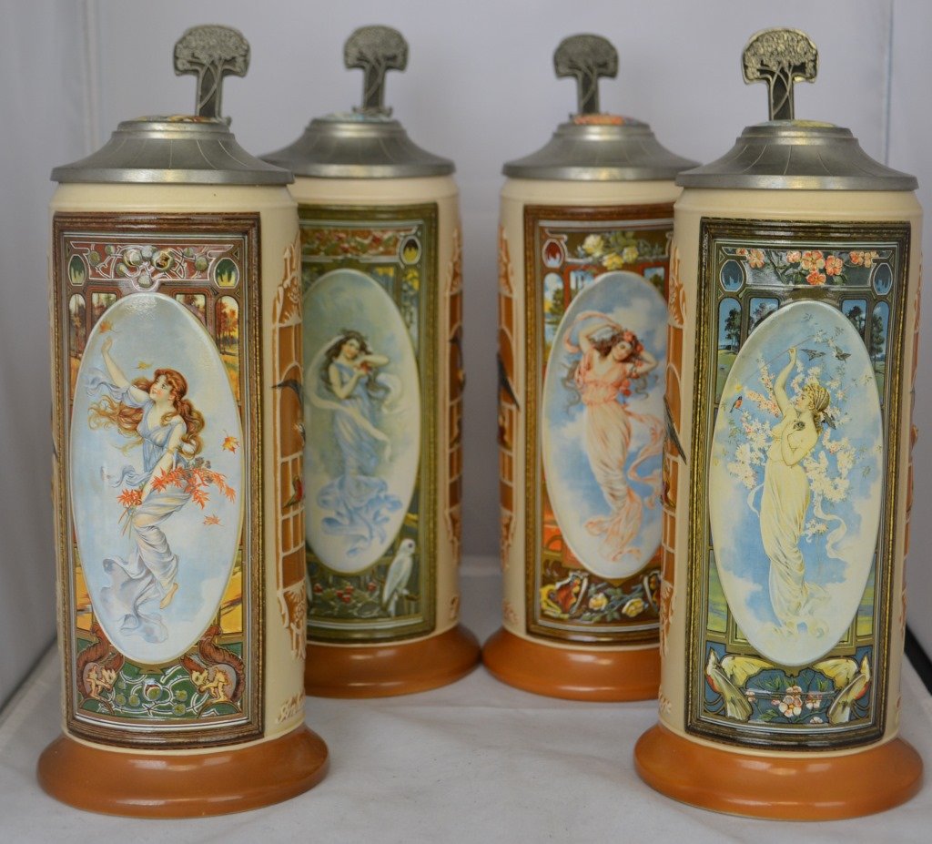 Series of 1L Budweiser Brewery Steins (1 of 10)