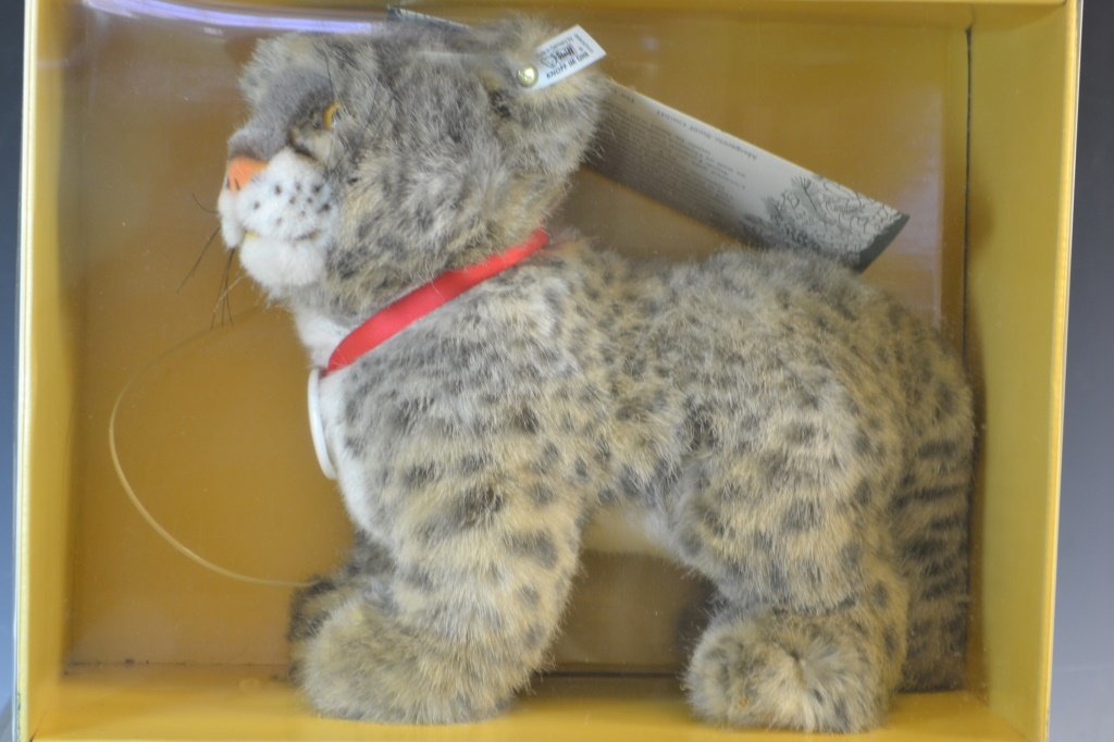 steiff snow leopard