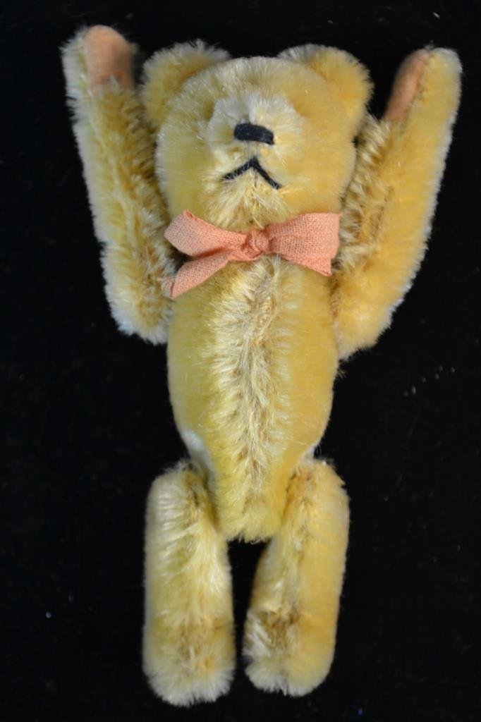 Schuco Somersault Bear (Key Wind): Key Wind Clock Work Schuco Barking Dog Somersault Bear (Key Wind) 1930's-40's (working) (No key)