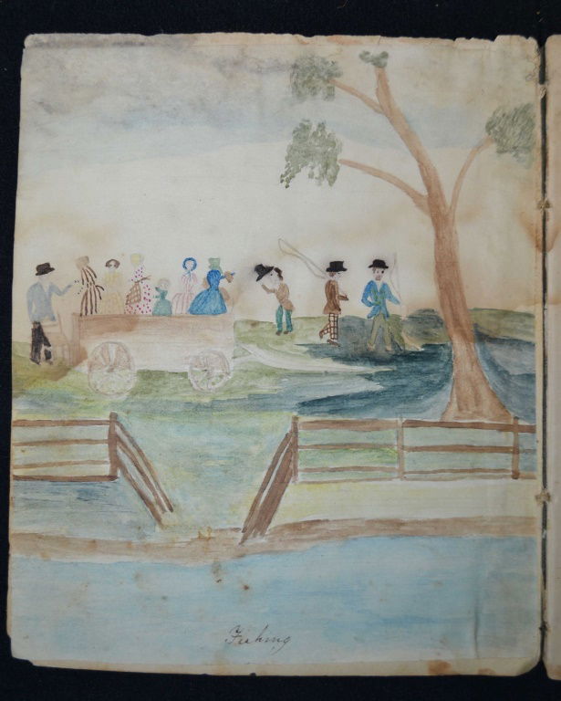 19th Century Eulogy and Folk Art of a Young Girl (1 of 9)