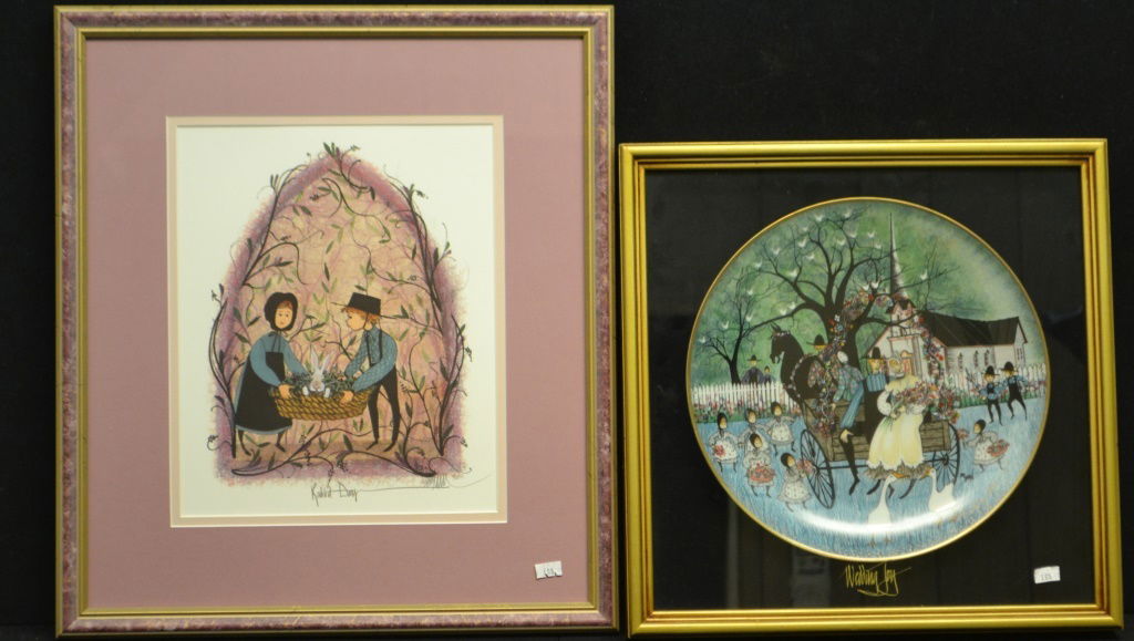 Two P. Buckley Moss Prints (1 of 3)