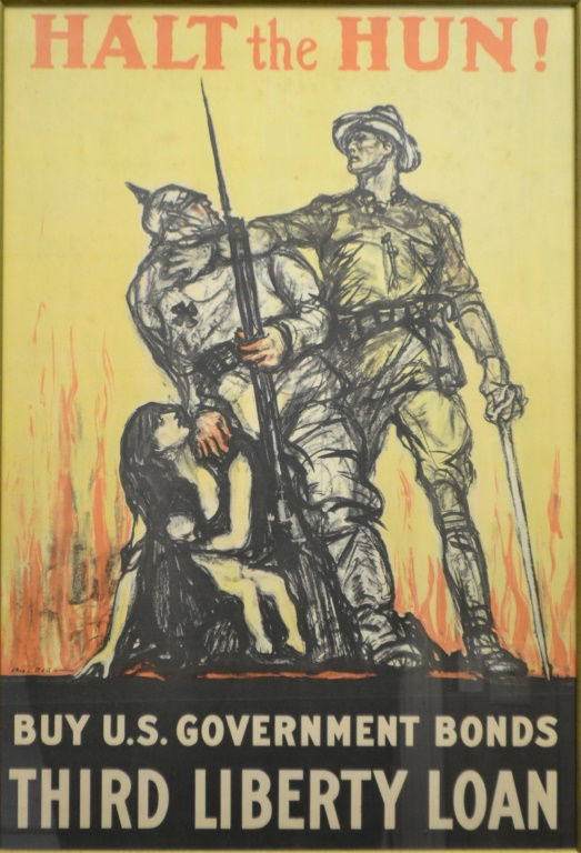 WWI US "Hult The Hun" Buy US Government Bo (1 of 1)