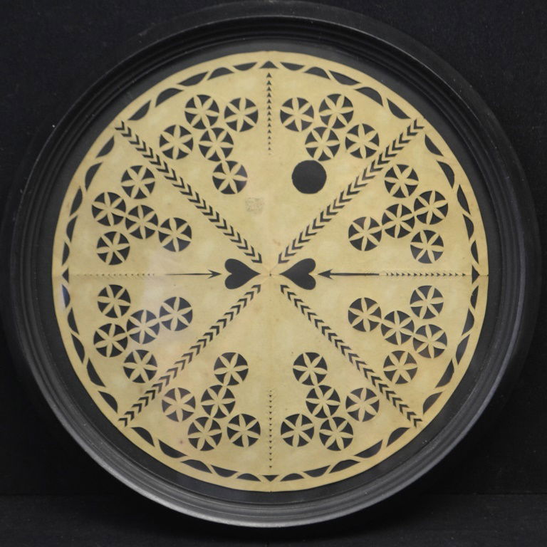 19th Century Scherenschnitte Paper Cut Valentine (1 of 2)